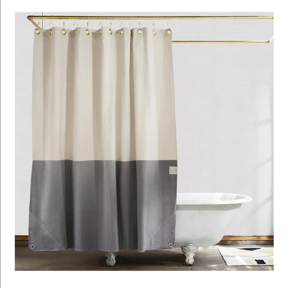 Quiet town shower curtain + splash insert